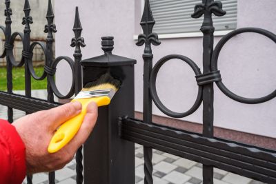 Painting of Metal, Vinyl, or Wood Fences!